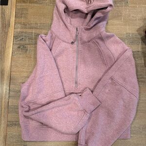lululemon Scuba Half Zip Hoodie